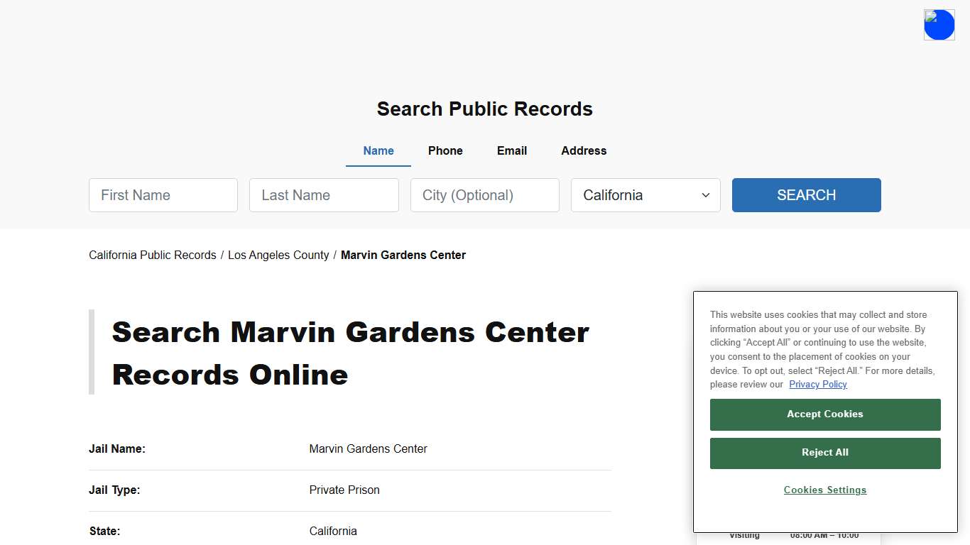 Marvin Gardens Center - Los Angeles - California - TPI